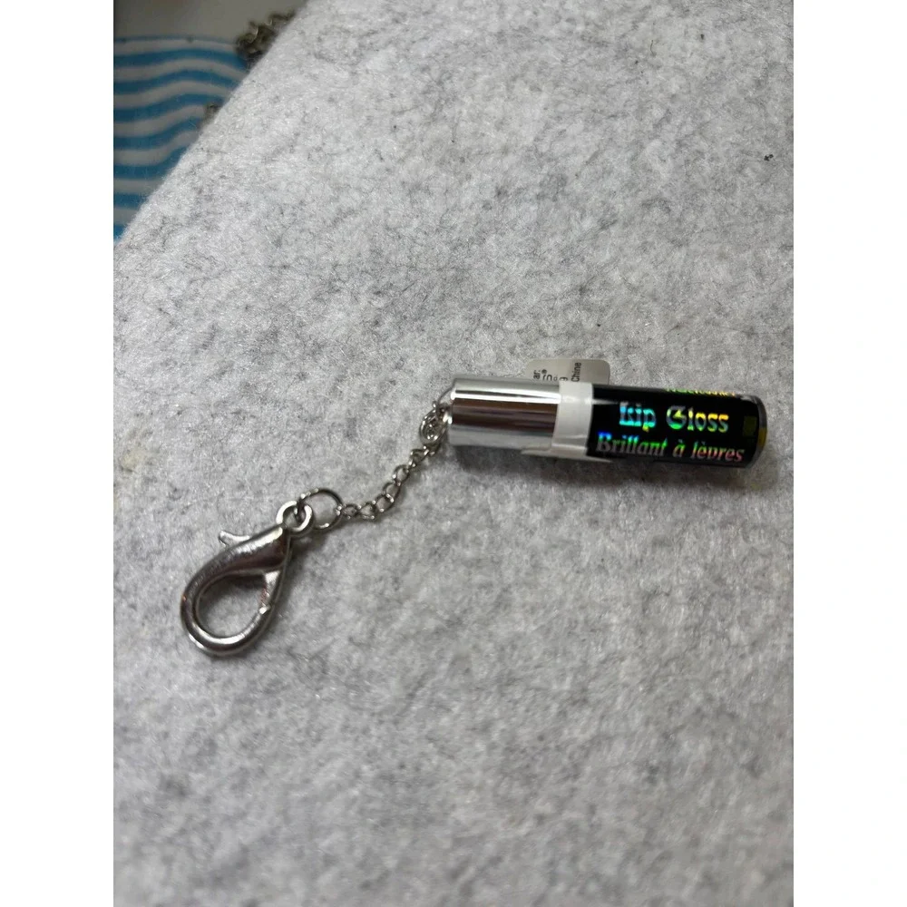 #17. Lip Gloss Keychain Bagcharm